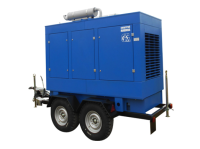 Дизельный генератор ССМ ЭД-315С-Т400-РПМ2 на шасси с шумоизоляцией 