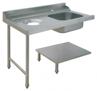 Стол для грязной посуды Elettrobar PALS 120 SX