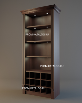 Шкаф для элитного алкоголя евромаркет V 017