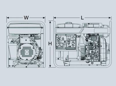 Дизельный генератор Yanmar YDG 5500 N-5B2 